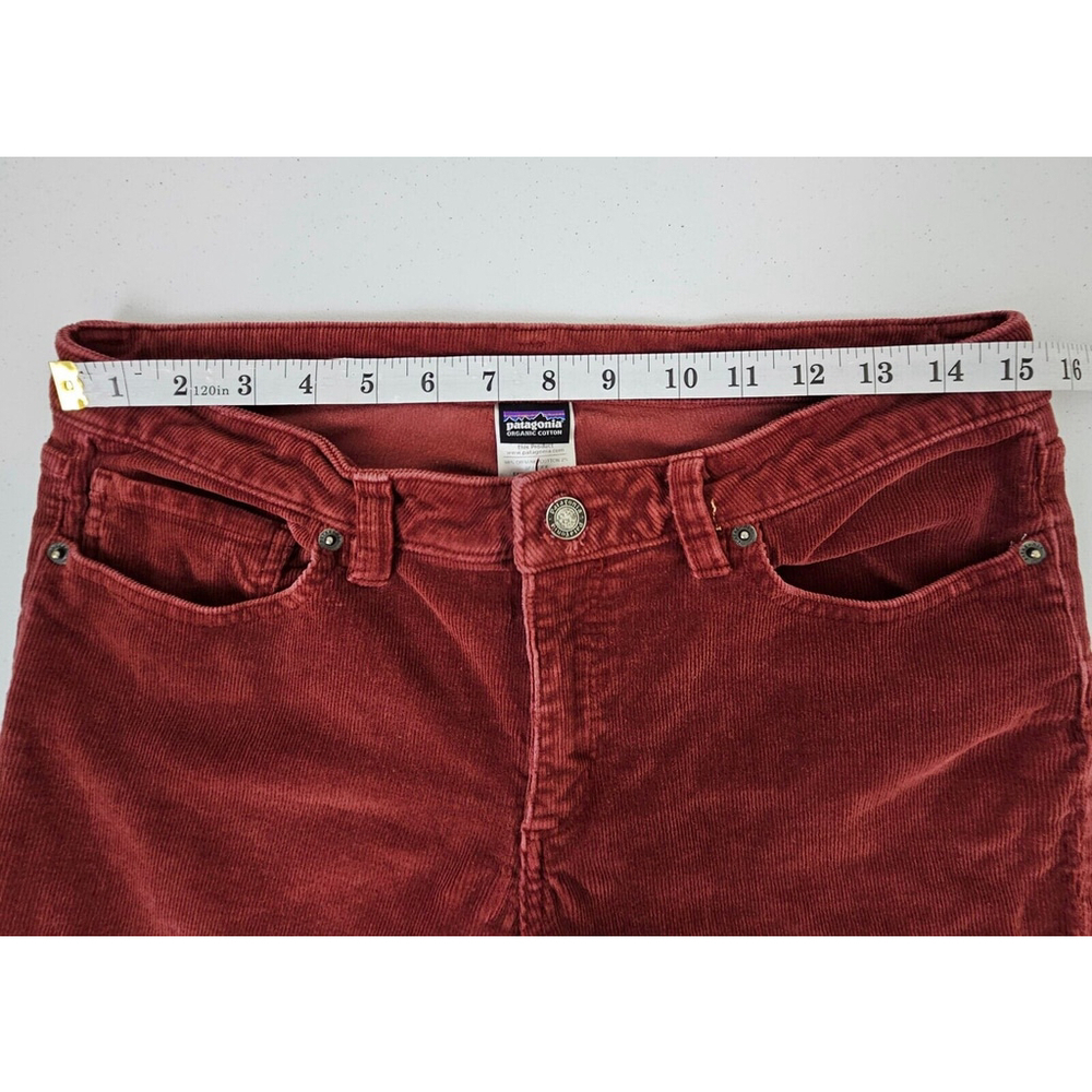 Patagonia Womens Organic Cotton Fitted Corduroy Pants Size 30 Stretch Gorpcore - Picture 4 of 16